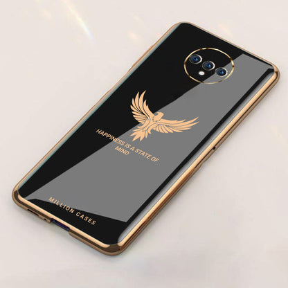 OnePlus 7T Electroplating Eagle Pattern Case