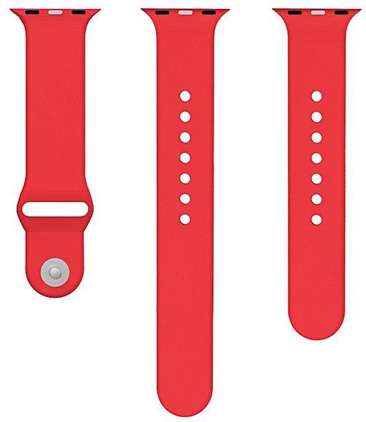 For Apple (2 in 1 Combo) Silicone Watch Band +  Watch Case