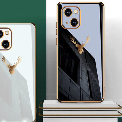 iPhone 13 Series Deer Electroplating Case