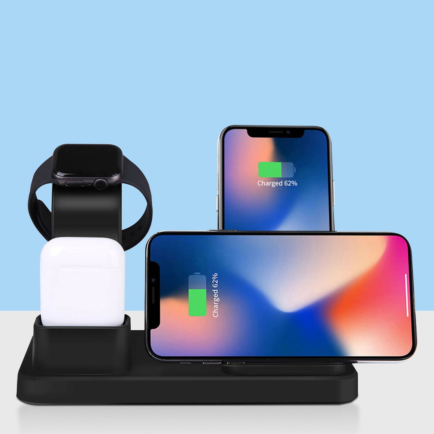 3 in 1  Fast Wireless Charging Station