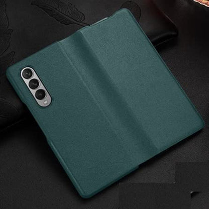 Galaxy Z Fold3 Leather Texture Flip Case
