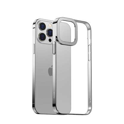 iPhone 13 Series Transparent Glitter Edge Bumper Case