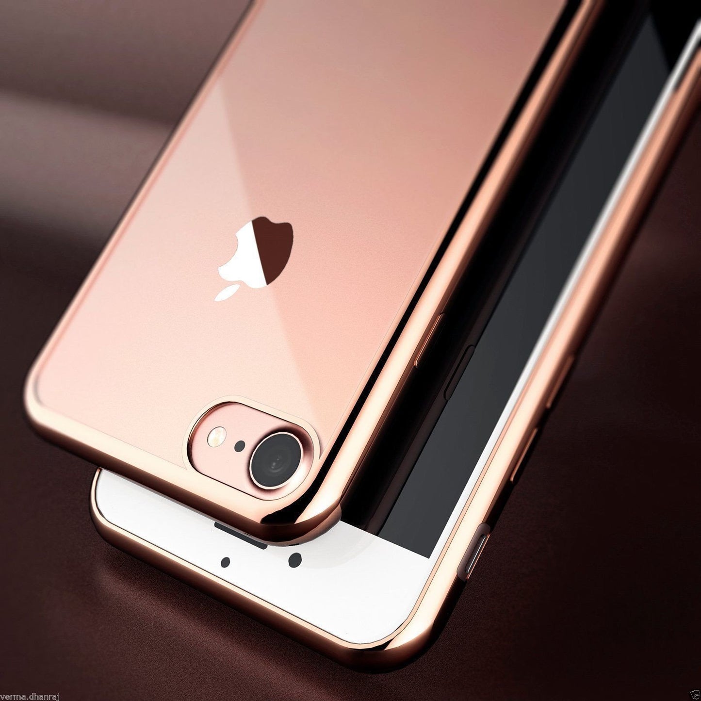 iPhone 8/8 Plus Electroplating Hard Shell Noble Case