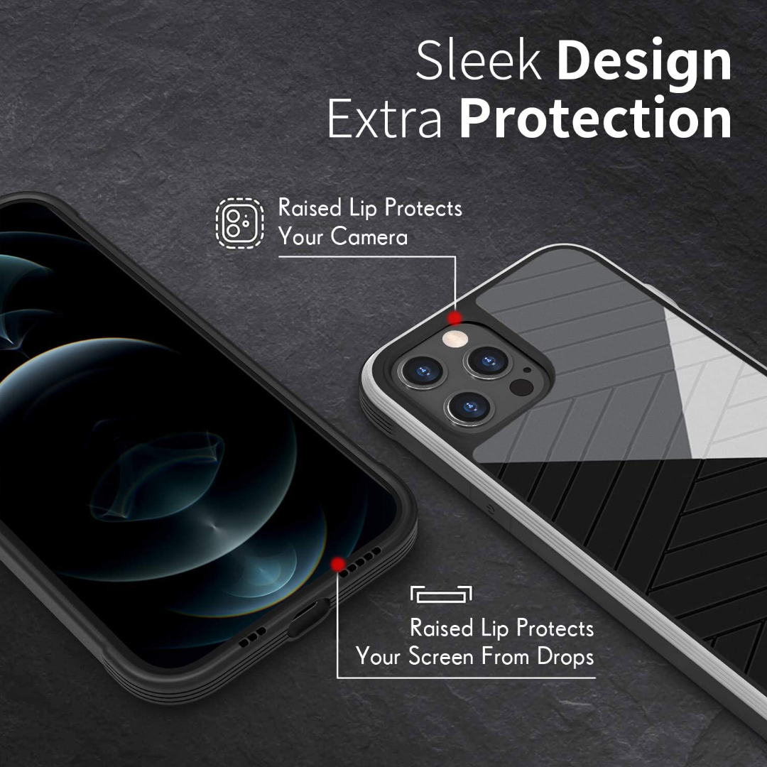 iPhone 11 Series (3 in 1 Combo) Raigor Inverse Case + Tempered + Camera Lens Protector