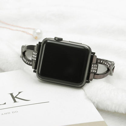 Coteetci ® Apple Watch Diamond Elegant Band [42/44MM] - Black