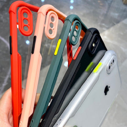 iPhone XS MAX Shockproof Bumper Phone Case with Camera Protection