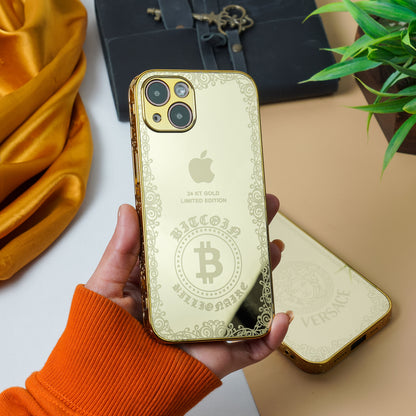 iPhone 13 Pro Crafted Gold Luxurious Camera Protective Case