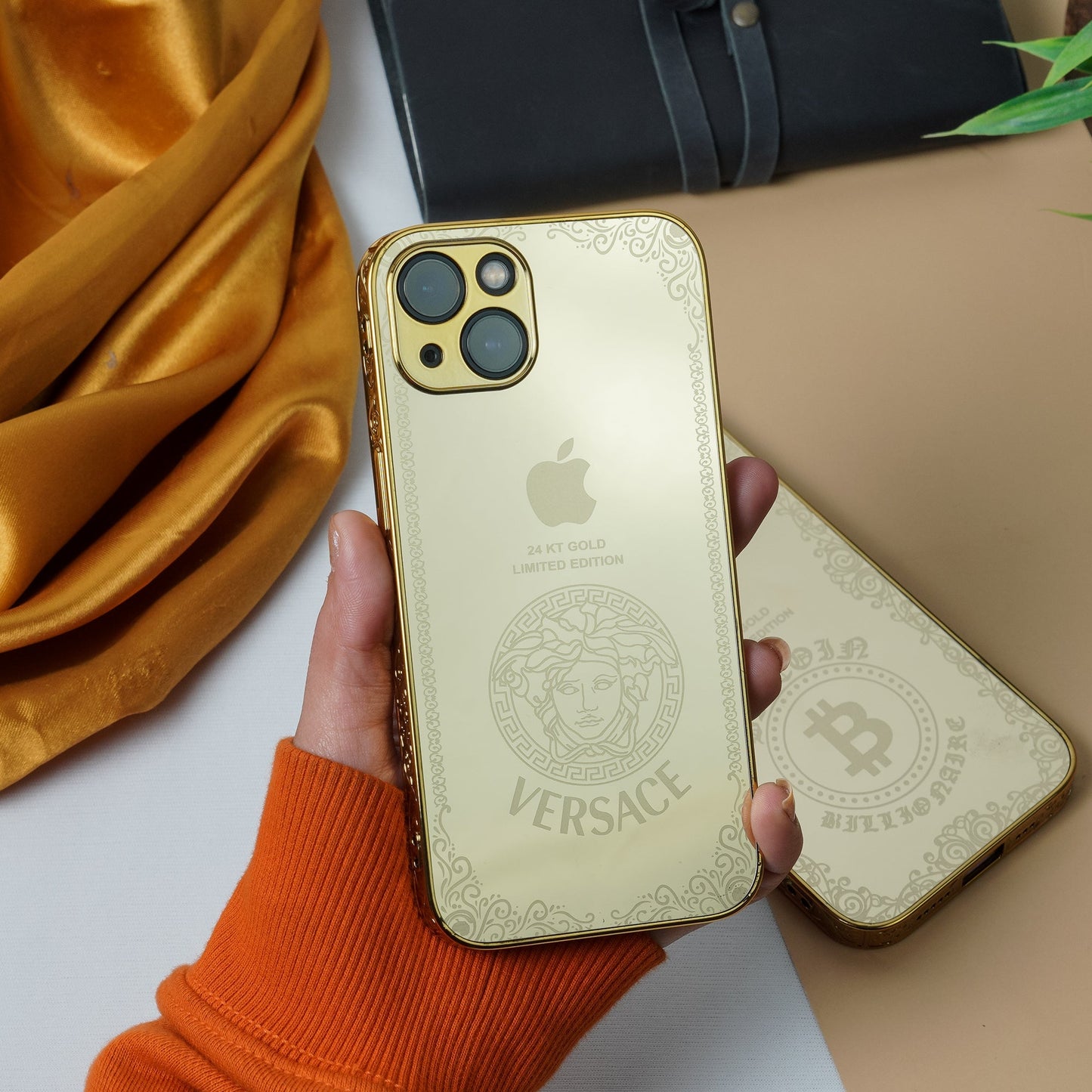 Crafted Gold Luxurious Camera Protective Case - iPhone