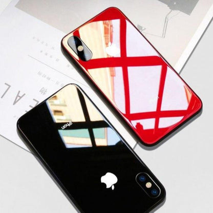iPhone Series (3 in 1 Combo) Special Edition Silicone Soft Edge Case + Tempered Glass + Camera Lens Protector