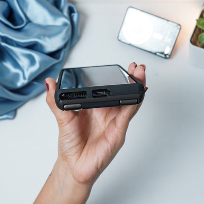 Galaxy S22 Ultra Hidden Card Holder Hybrid Case