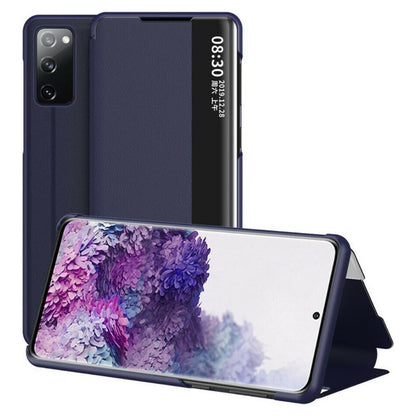 Galaxy Series Genuine Half View Flip case