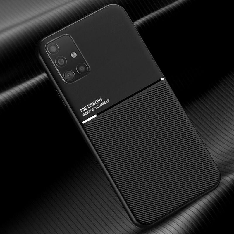 Galaxy M51 Carbon Fiber Twill Pattern Soft TPU Case