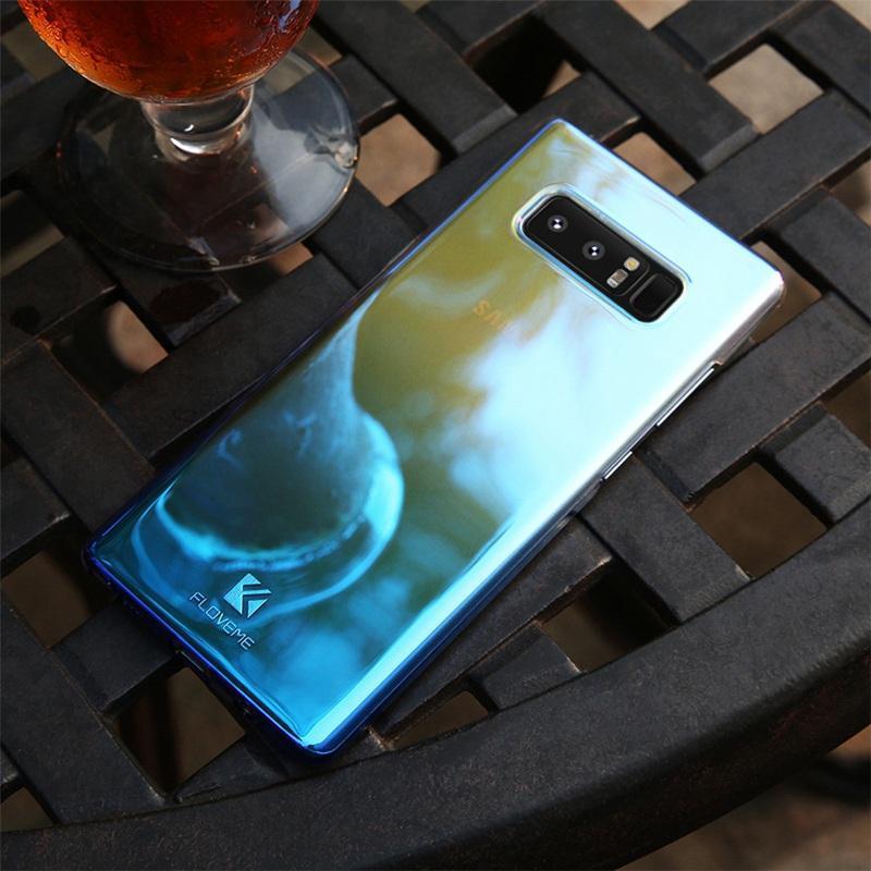 Galaxy Note 8 Aura Gradient Transparent Hard Case
