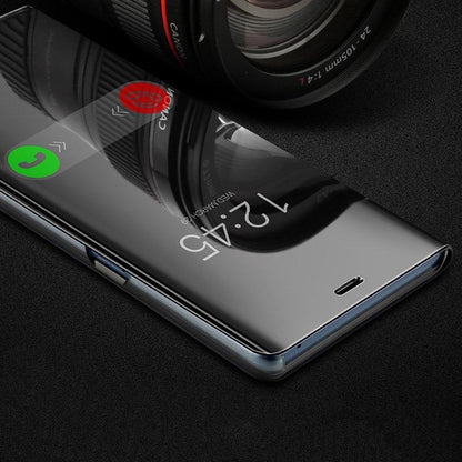Galaxy S7 Edge Mirror Clear View Flip Case [Non Sensor Working]