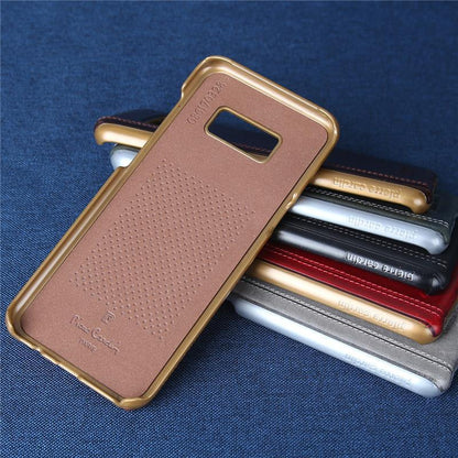 Galaxy S8 Pierre Cardin Genuine Leather Case