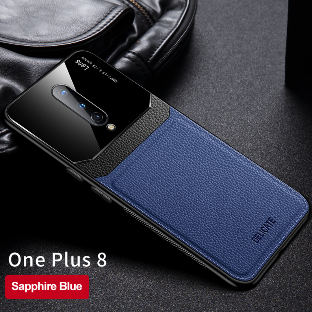 OnePlus All (2 in 1 Combo) Sleek Slim Leather Lens Case + Camera Lens Protector