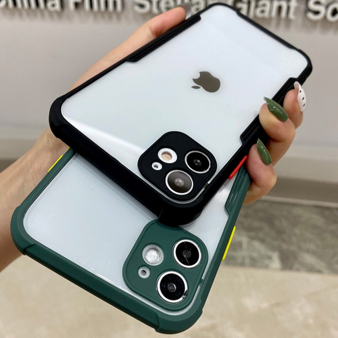 iPhone 11 Pro Shockproof Bumper Phone Case with Camera Protection