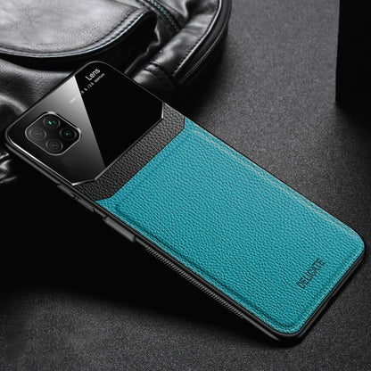 Galaxy Note 10 Lite Sleek Slim Leather Glass Case