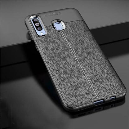Galaxy M30 Auto Focus Leather Texture Case