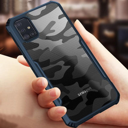 Galaxy A31 Shockproof Transparent Back Eagle Case