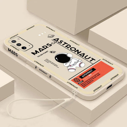 Galaxy Note 20 Luxury Astronaut Soft Silicone Case