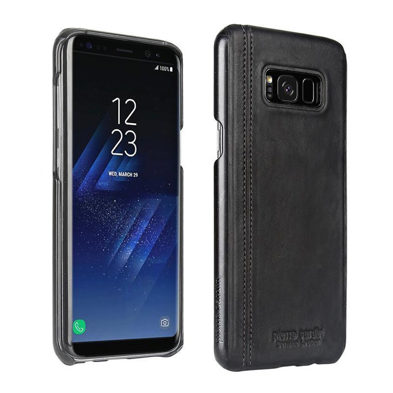 Galaxy S8 Pierre Cardin Genuine Leather Case