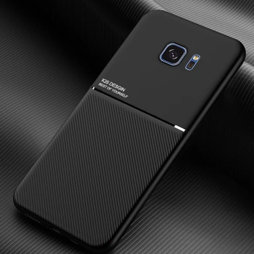 Galaxy S7 Edge Carbon Fiber Twill Pattern Soft TPU Case