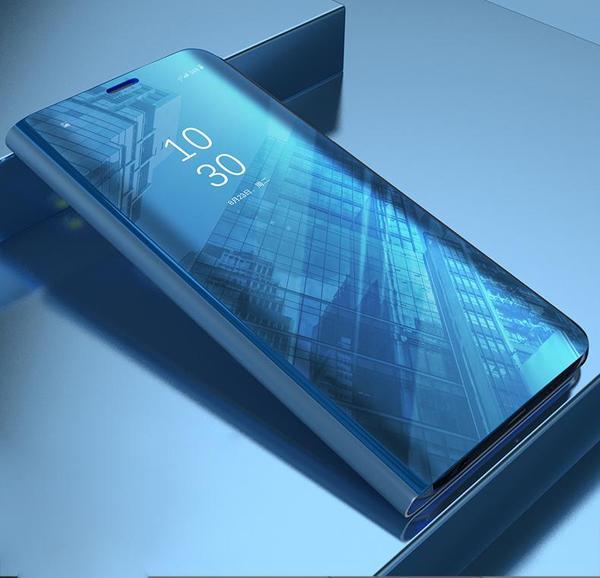 Galaxy S8 Mirror Clear View Flip Cover [Non Sensor Working]