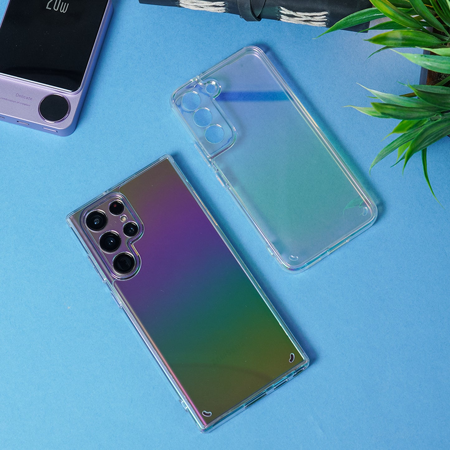 Gradient Aurora Clear Case - Samsung