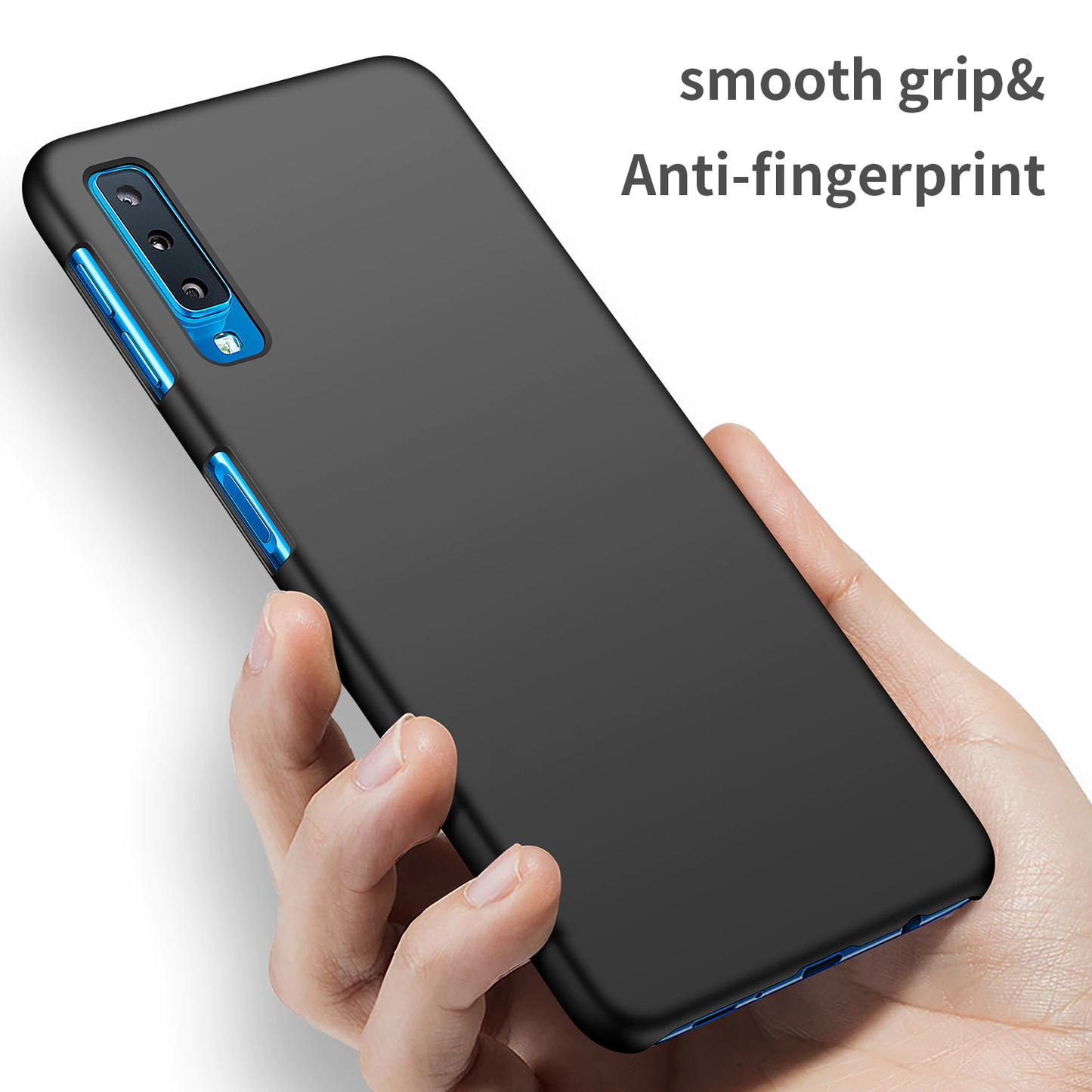 Galaxy A7 2018 Ultra-Thin Matte Paper Back Case