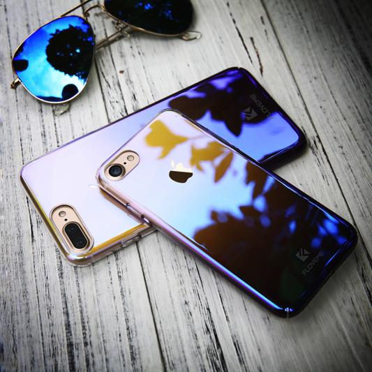 iPhone 8/8 Plus Luxury Aura Gradient Color Changing Hard Case