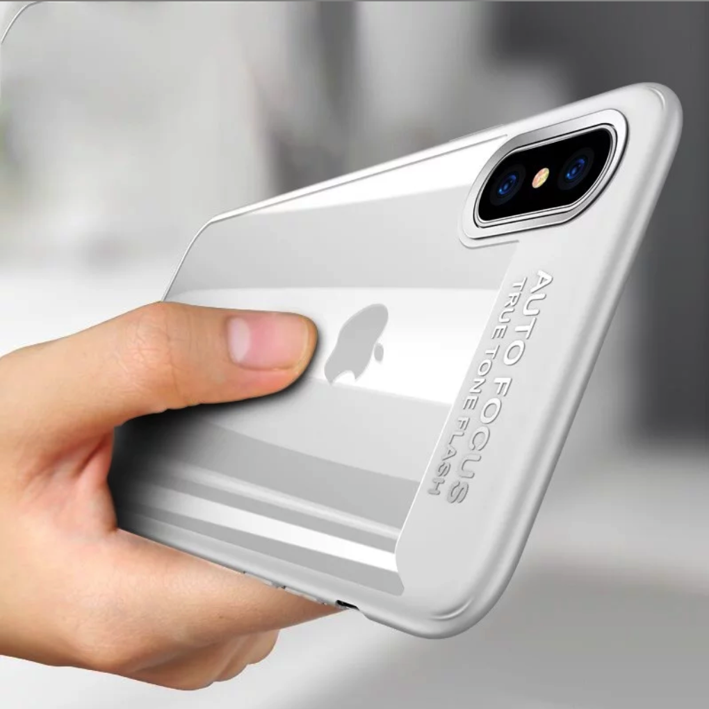 iPhone XS Auto Focus Transparent Slim Case