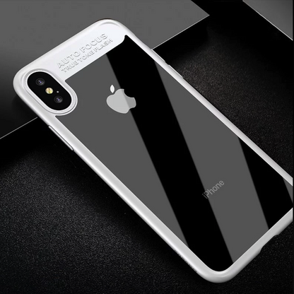 iPhone XS Auto Focus Transparent Slim Case