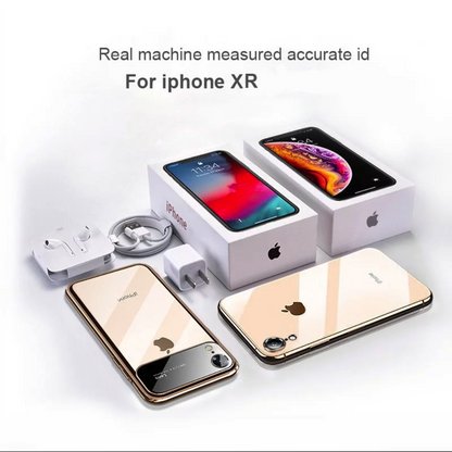 TOTU ® iPhone XR Polarized Lens Mirror Transparent Hard Case