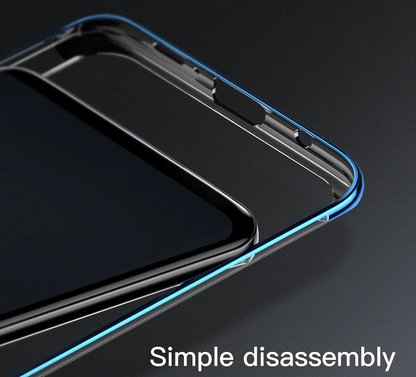 Galaxy A6 Plus Glitter Series Transparent Ultra Thin Case