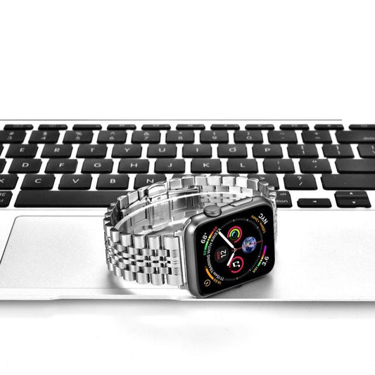 Coteetci ® Stainless Steel Band for Apple Watch [42/44MM] - Silver