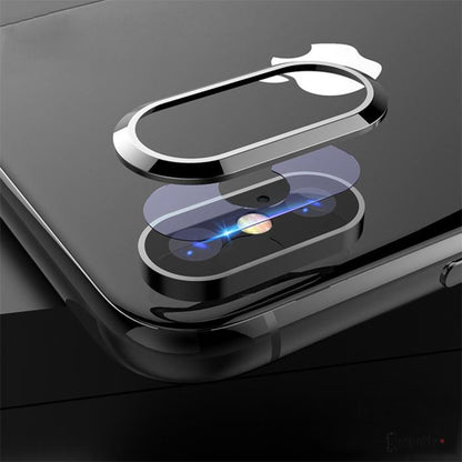 TOTU ® iPhone X/XS Camera Lens Glass Protector and Ring