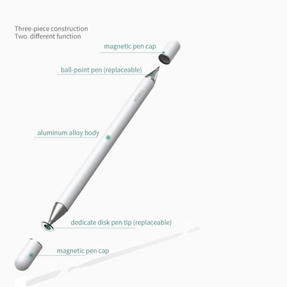 WiWU ® Pencil One 2 in 1 Passive Stylus Dual Purpose Pen