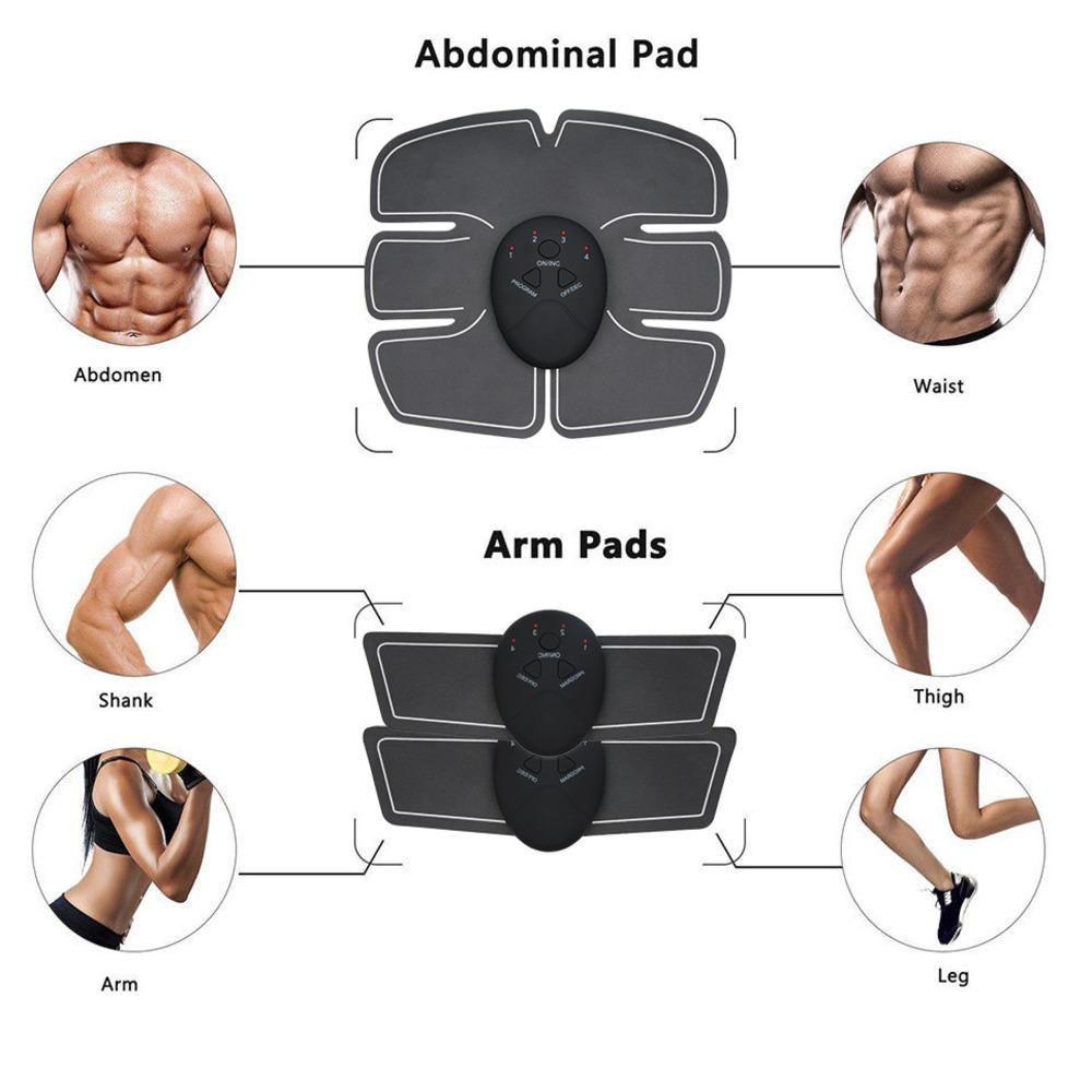 EMS Smart Fitness Abdominal Training Stimulator Unisex Massager