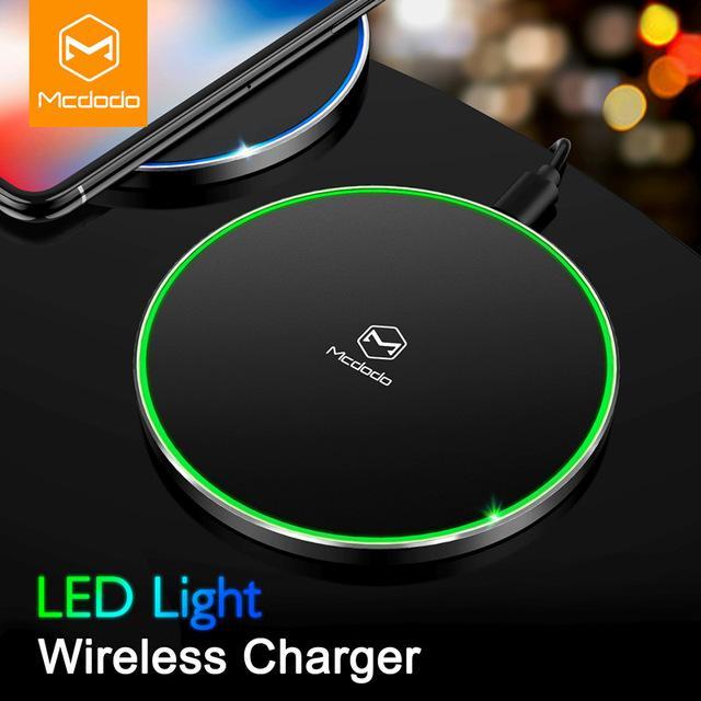 Mcdodo ® LED Indicator Wireless Charger (White)