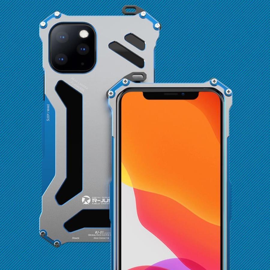 iPhone 13 Pro R-Just Aluminium Frame Metallic Case