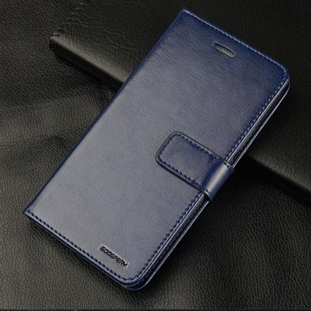 Goospery ® Galaxy S10e Blue Moon Leather Wallet Flip Case