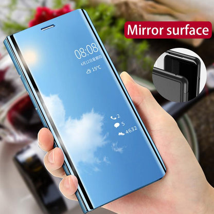 Galaxy S20 Ultra Mirror Clear View Flip Case [Non Sensor Working]