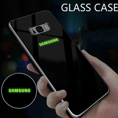Galaxy S8 Plus Radium Glow Light Illuminated Logo 3D Case