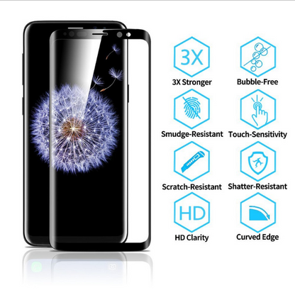 Galaxy S9 Plus Curved Edge 4D Tempered Glass