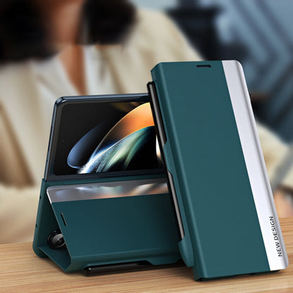 Galaxy Z Fold3 Half Flip Case With Pen Holder