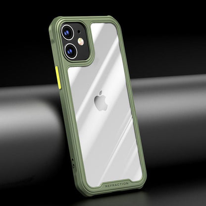 iPhone 12 Pro Max Durable Shockproof Refraction Fiber Case