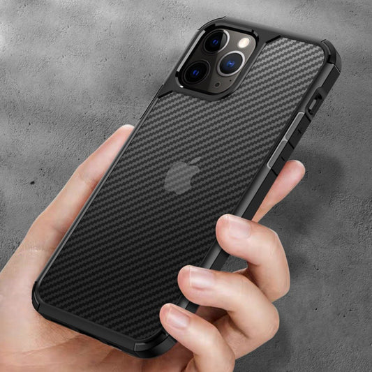 iPhone 12 Mini Opaque Matte Carbon Fiber TPU Armor Case