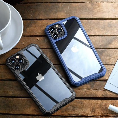iPhone 12 Pro Max Durable Shockproof Refraction Fiber Case