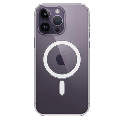 iPhone 14 Pro Max Anti-Knock TPU Transparent MagSafe Case